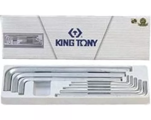 Набор шестигранников KING TONY 20208MR01 экстрадлинные Набор шестигранников KING TONY 20208MR01 экстрадлинные