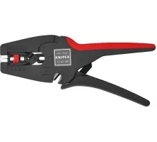 Съемник изоляции диэлектрический KNIPEX 1242195SB multistrip, 195 мм, рукоятки с зоной мягкого пласт KN-1242195SB