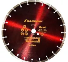 Алмазный диск для резки бетона CHAMPION HeavyCut PRO 350 (ж/б, железо) C1602