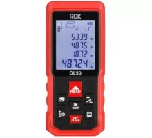 Лазерный дальномер RGK DL50 с угломером  4610011873904