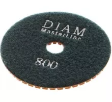 Алмазная тарелка на липучке DIAM АГШК 100*2,5 №800 Master Line (мокрая) 000578