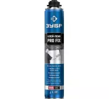 Клей-пена ЗУБР PRO FIX профессиональная, всесезонная, (750 мл) 41150