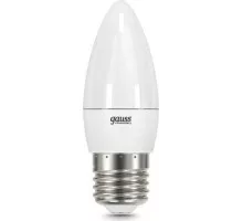 Лампа светодиодная GAUSS Свеча elementary 6w 450lm 4100k е27 led 33226