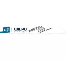 Полотна для сабельных пил WILPU 3018/150 bi нерж.ст. 3,5-5 мм, цвет.мет 5шт/уп 1481500005