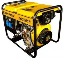 Электростанция дизельная с воздушным охлаждением CHAMPION DG3601E