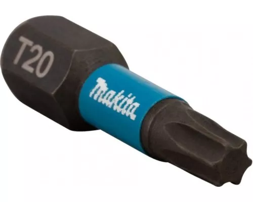 Бита для заворачивания MAKITA B-63672 Impact Black T20, 25 мм, C-form, 2 шт. Бита для заворачивания MAKITA B-63672 Impact Black T20, 25 мм, C-form, 2 шт.