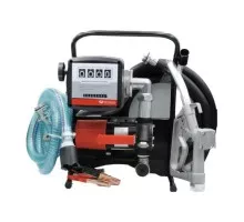 Переносной комплект для перекачки ДТ и керосина Petropump DCTP60ST 24в (мех. счетчик, мех. пист.) 60 л/мин PP330004