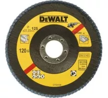 Круг лепестковый торцевой 125 х 22 мм G120 DeWALT EXTREME DT3268-QZ тип 29 DT3268-QZ