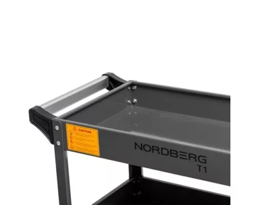 Тележка инструментальная NORDBERG T1(G) 3 полки, серая T1(G) Тележка инструментальная NORDBERG T1(G) 3 полки, серая T1(G)