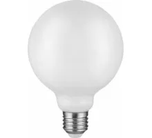Лампа светодиодная GAUSS G95 filament g95 10w 1100lm 4100к е27 milky диммируема 189202210-D