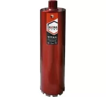 Алмазная коронка для мокрого сверления DIAM САМС 132x450х11x1,1/4UNC Extra Line Titan (железобетон) 313004