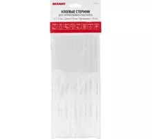 Стержни клеевые REXANT прозрачные 11x270 мм, 10 шт. (хедер) 09-1270
