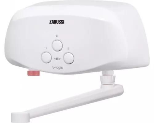 Водонагреватель проточный ZANUSSI 3-logic 5,5 T (кран) [НС-1064830]