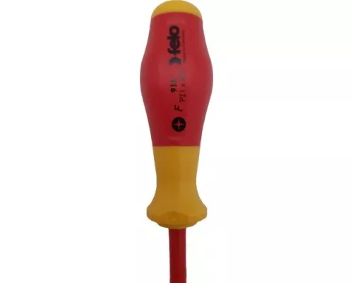 Отвертка диэлектрическая FELO 91 510 290 крестовая pz1x80 [91510290]