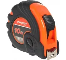 Рулетка PATRIOT MTP-10 10м, ударопрочный корпус, обрезиненная 350005010