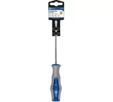 Отвертка шлицевая Кобальт 646-249 ultra grip sl 4,0х100 мм cr-v, двухкомпонентная ру