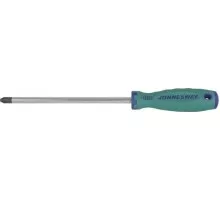 Отвертка крестовая JONNESWAY D71P4200 ANTI-SLIP GRIP, PH4 х 200 мм 049117