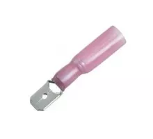 Клемма плоская REXANT 08-0314 ( уп 100 шт ) изолированная РПи-п-т 1.5-(6.3)/РпИп-т 1,25-7-0,8 08-0314