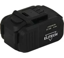 Аккумулятор ELITECH 18,0V 4.0 Ач Li-Ion 1820.067700 188830