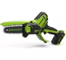 Пила цепная аккумуляторная GREENWORKS G24MCS10K2 2008207UA