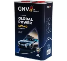Масло моторное GNV Global Power 5W40 4 л (металл. канистра) GGP1M11072016540540004