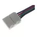 Коннектор соединительный LAMPER 144-004 ( уп. 10 штук ) (2 разъема) для RGB лент 10мм/15см 144-004
