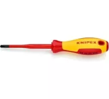 Отвертка крестовая диэлектрическая KNIPEX KN-982402SLS 1000 V, PlusMinus PH2
