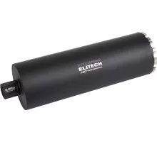 Алмазная коронка для мокрого сверления ELITECH 1110.012400 HD с охлаждением, 152х450, 1 1/4