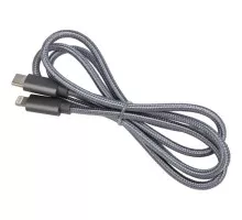 Кабель REXANT 18-1826 Type-C – Lightning для Apple, 3A, 1м, в нейлоновой