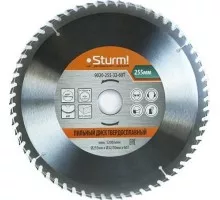 Пильный диск по дереву Sturm 9020-255-32-60T 255x32x60 зубьев, переходное кольцо 30 мм