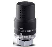Термоголовка жидкостная ROYAL THERMO Design М30х1,5 черная RTO 07.0008 НС-1404970