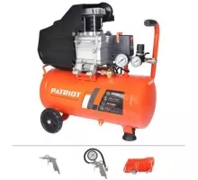 Компрессор поршневой PATRIOT EURO 24-240 K2 масляный + набор пневмоинструмента KIT 5C 525302118