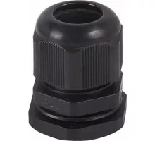 Кабельный ввод REXANT PG-29, 07-8029-1  18-25 мм черный ( уп. 50 штук ) 07-8029-1