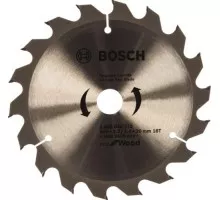 Пильный диск по дереву BOSCH ECO WOOD 160x20/16-18T 2608644372