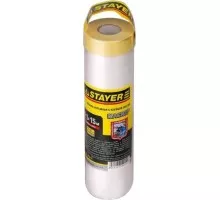 Защитная пленка STAYER PROFESSIONAL с клейкой лентой 
