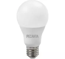 Лампа светодиодная Ресанта A65 15W 3000К E27 76/1/19
