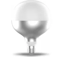 Лампа светодиодная GAUSS G125 filament 9w 890lm 4100к е27 mirror-milky led 1014802209