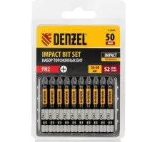 Набор бит Denzel PH2x50 мм торсионных 10 шт. 11689
