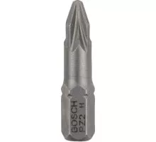 Бита для заворачивания BOSCH Extra Hard 25 мм PZ2 3шт 2607001558