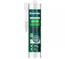 Клей монтажный KRAFTOOL 310мл для молдингов, белый 41349_z01