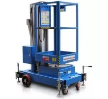 Передвижной телескопический подъемник Dingli GTWY 10-1010AC/DC мачтовый (10 м/120 кг, 12/220В)