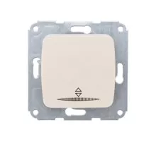 Выключатель Kranz KR-78-0236 DEA (переключатель) 1кл прох. (инд) с/у 10F мех. б
