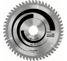 Пильный диск универсальный BOSCH 190х54х30 MULTI MATERIAL 2608640509