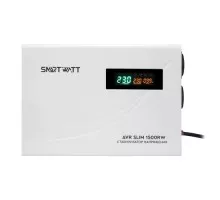 Стабилизатор напряжения однофазный SMARTWATT AVR SLIM  1500RW настенный AVR SLIM 1500RW