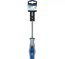 Отвертка шлицевая Кобальт 646-294 ultra grip sl 8,0х150 мм cr-v, двухкомпонентная ру