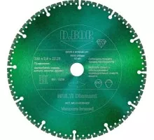 Алмазный диск универсальный D.BOR MULTI Diamant V-4 230х22.2 мм D-MU-D-0230-022
