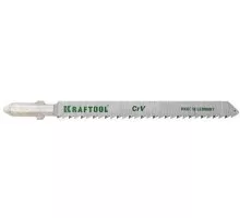 Пилки по дереву KRAFTOOL T101D чистый рез, шаг 4мм, 75мм, 5 шт. 159511-4-S5