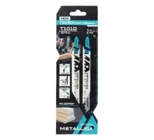 Пилки по дереву METALLICA Optima T101D 100/75мм шаг 4мм, HCS быстрый рез, 2шт 907610