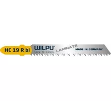 Пилки по дереву WILPU HC 19 R bi для ламината, паркета 5шт/уп 210400005