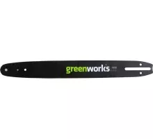 Шина для цепной пилы GREENWORKS 29 777 cтальная 45 см для пилы 20037 29777